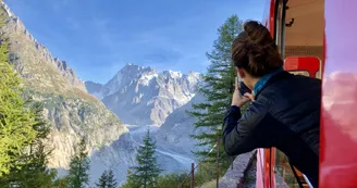 Mer de Glace et train du Montenvers