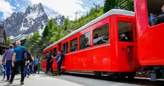 Mer de Glace et train du Montenvers