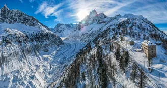 Mer de Glace et train du Montenvers