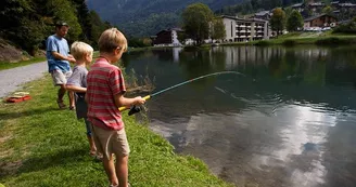 Pêche au lac des Chavants