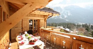 Chalet Edelweiss, luxueux face au Mont-Blanc