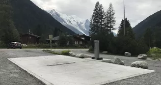 Aire de service camping car d'Argentière