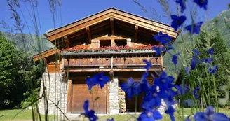 Chalet des Alpes Extérieure été