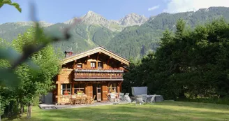 Chalet des Alpes Extérieure été