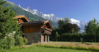 Chalet des Alpes Extérieure été