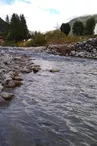 Pêche dans la rivière Arve